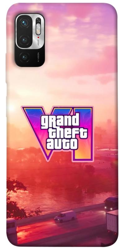 Чохол itsPrint GTA VI Vice City для Xiaomi Redmi Note 10 5G, ігри, купити оптом з доставкою