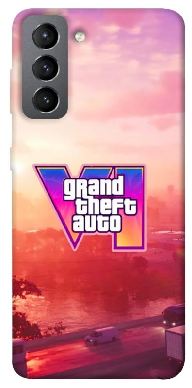 Чехол itsPrint GTA VI Vice City для Samsung Galaxy S21 FE, игры, купить оптом с доставкой