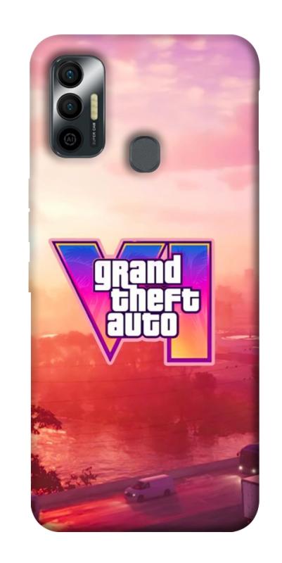 Чохол itsPrint GTA VI Vice City для TECNO Spark 7, ігри, купити оптом з доставкою