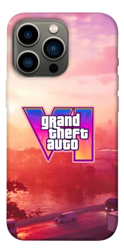 Чохол itsPrint GTA VI Vice City для Apple iPhone 13 Pro (6.1"), ігри, купити оптом з доставкою