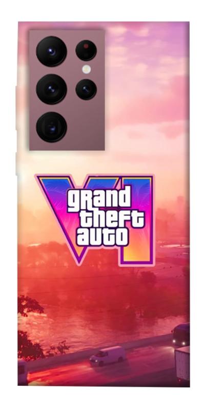 Чохол itsPrint GTA VI Vice City для Samsung Galaxy S22 Ultra, ігри, купити оптом з доставкою