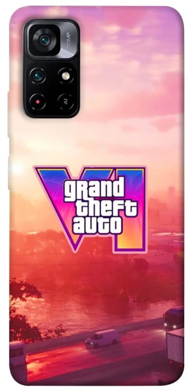Чохол itsPrint GTA VI Vice City для Xiaomi Poco M4 Pro 5G, ігри, купити оптом з доставкою