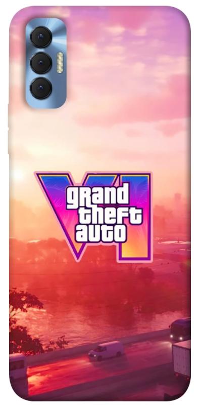 Чохол itsPrint GTA VI Vice City для TECNO Spark 8P, ігри, купити оптом з доставкою