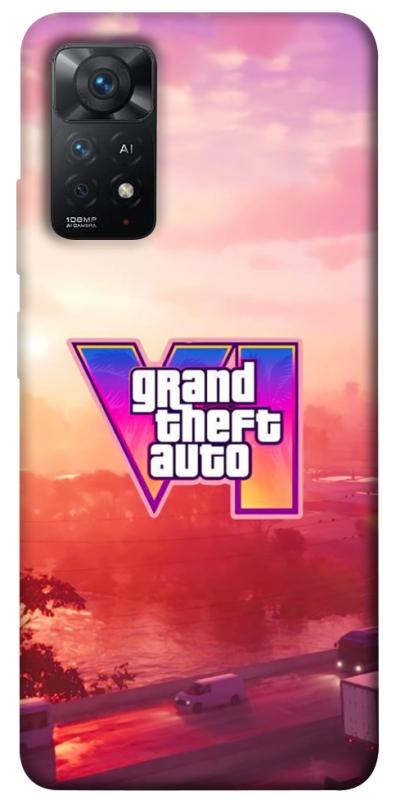 Чохол itsPrint GTA VI Vice City для Xiaomi Redmi Note 11 Pro 4G/5G, ігри, купити оптом з доставкою