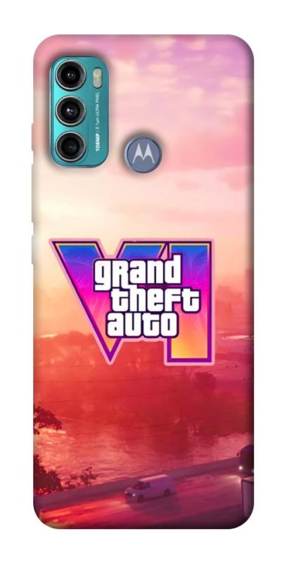 Чохол itsPrint GTA VI Vice City для Motorola Moto G60, ігри, купити оптом з доставкою
