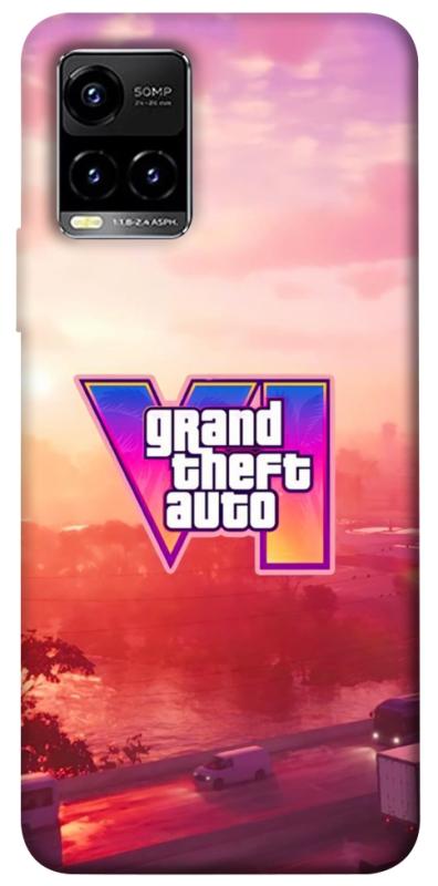 Чохол itsPrint GTA VI Vice City для Vivo Y21 / Y33s, ігри, купити оптом з доставкою