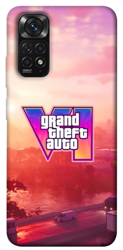 Чехол itsPrint GTA VI Vice City для Xiaomi Redmi Note 11 (Global) / Note 11S, игры, купить оптом с доставкой
