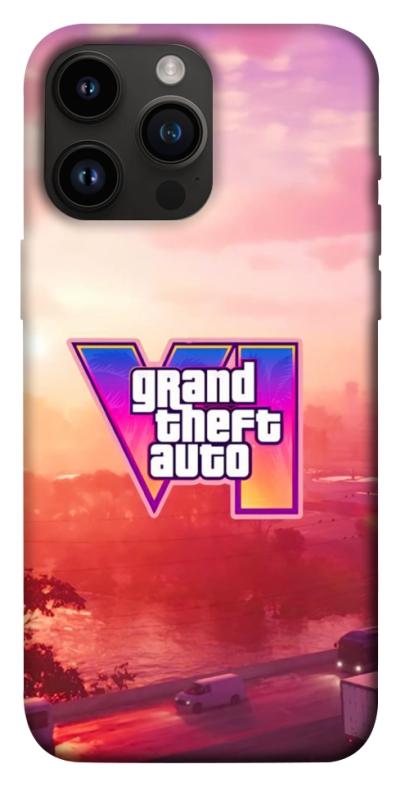 Чохол itsPrint GTA VI Vice City для Apple iPhone 14 Pro Max (6.7"), ігри, купити оптом з доставкою