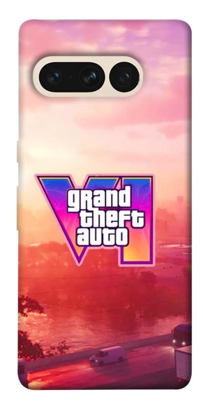 Чохол itsPrint GTA VI Vice City для Google Pixel 7 Pro, ігри, купити оптом з доставкою
