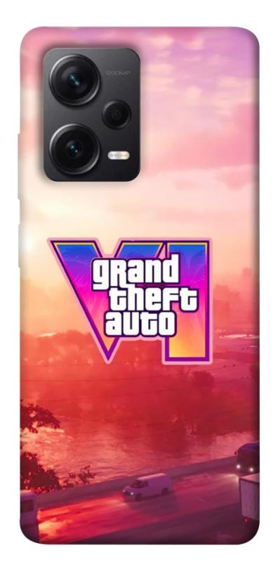 Чехол itsPrint GTA VI Vice City для Xiaomi Redmi Note 12 Pro+ 5G, игры, купить оптом с доставкой