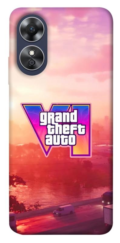 Чохол itsPrint GTA VI Vice City для Oppo A17, ігри, купити оптом з доставкою