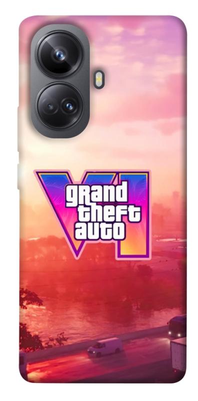 Чохол itsPrint GTA VI Vice City для Realme 10 Pro+, ігри, купити оптом з доставкою