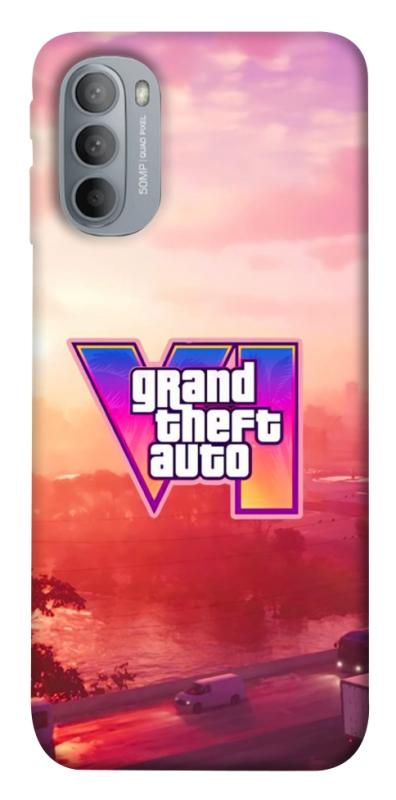 Чохол itsPrint GTA VI Vice City для Motorola Moto G31, ігри, купити оптом з доставкою