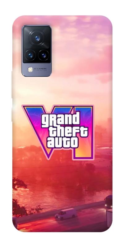 Чохол itsPrint GTA VI Vice City для Vivo V21, ігри, купити оптом з доставкою