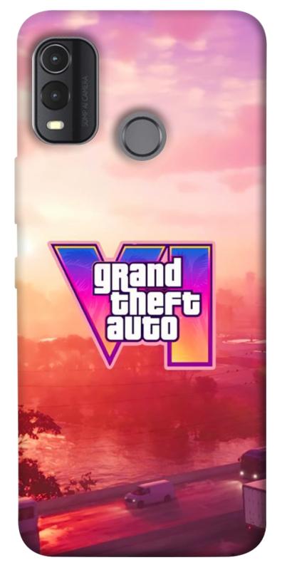 Чохол itsPrint GTA VI Vice City для Nokia G11 Plus, ігри, купити оптом з доставкою