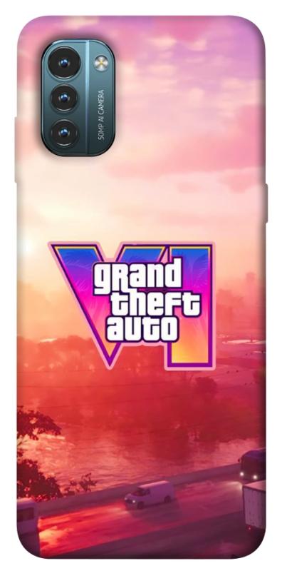 Чохол itsPrint GTA VI Vice City для Nokia G21, ігри, купити оптом з доставкою