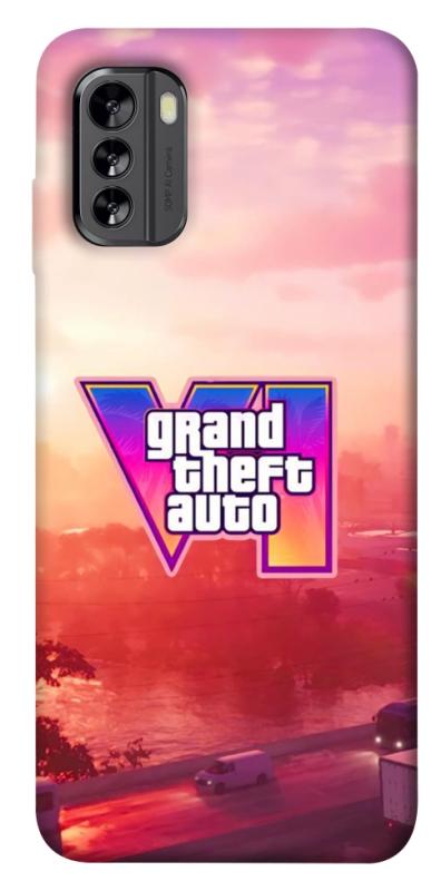 Чохол itsPrint GTA VI Vice City для Nokia G60, ігри, купити оптом з доставкою