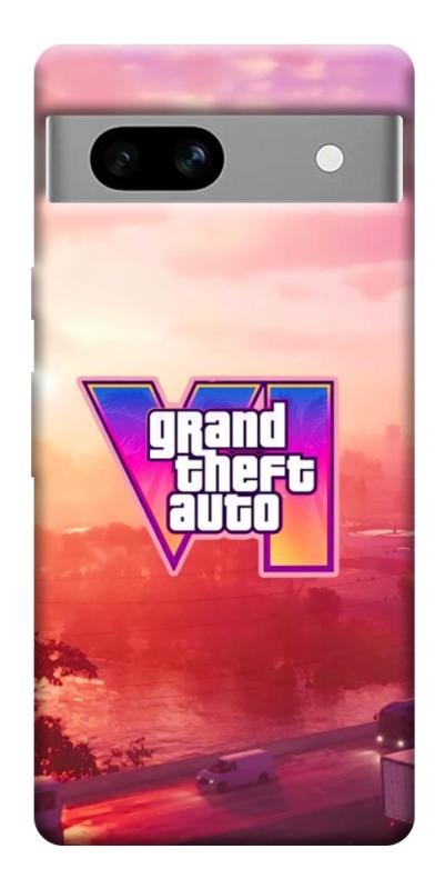 Чехол itsPrint GTA VI Vice City для Google Pixel 7a, игры, купить оптом с доставкой