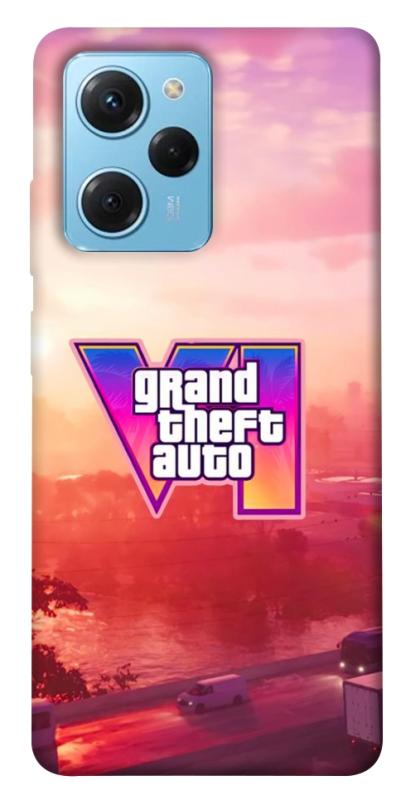 Чохол itsPrint GTA VI Vice City для Xiaomi Poco X5 Pro 5G, ігри, купити оптом з доставкою