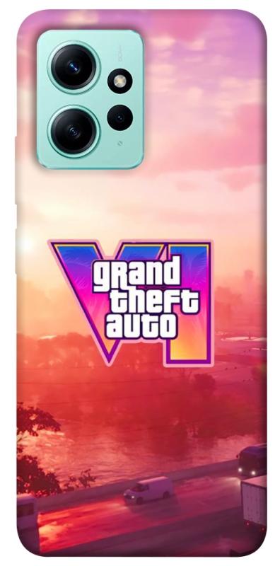 Чехол itsPrint GTA VI Vice City для Xiaomi Redmi Note 12 4G, игры, купить оптом с доставкой