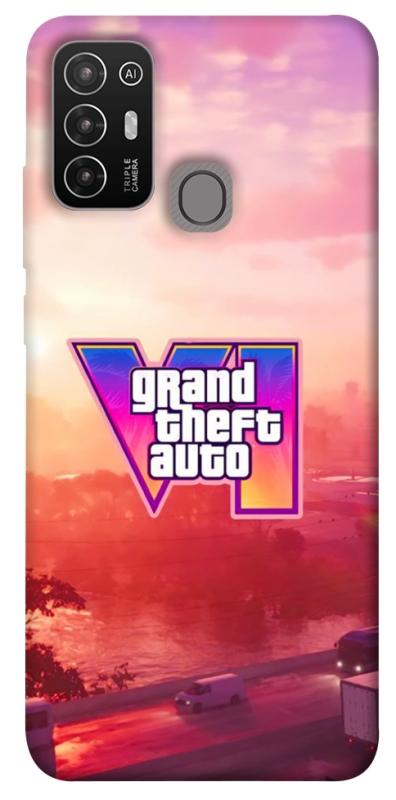 Чохол itsPrint GTA VI Vice City для ZTE Blade A52, ігри, купити оптом з доставкою
