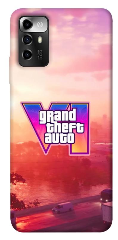 Чохол itsPrint GTA VI Vice City для ZTE Blade A72, ігри, купити оптом з доставкою
