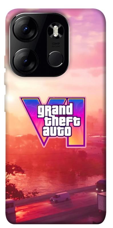 Чохол itsPrint GTA VI Vice City для Tecno Spark Go 2023, ігри, купити оптом з доставкою