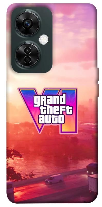 Чохол itsPrint GTA VI Vice City для OnePlus Nord CE 3 Lite, ігри, купити оптом з доставкою