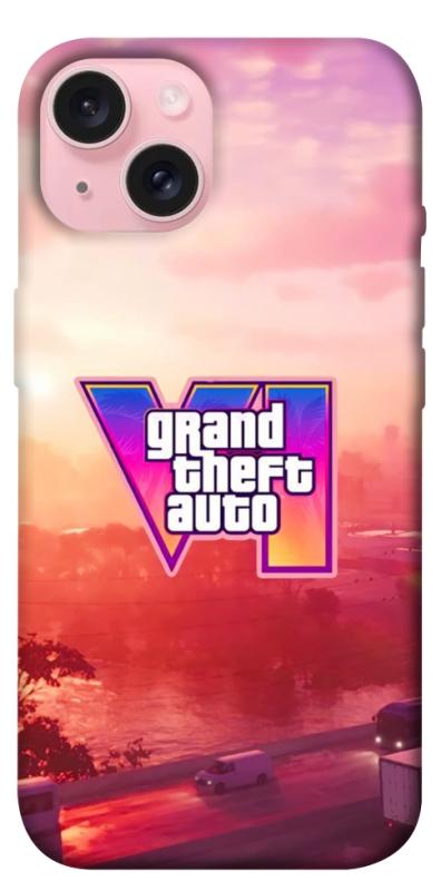 Чохол itsPrint GTA VI Vice City для Apple iPhone 15 (6.1"), ігри, купити оптом з доставкою