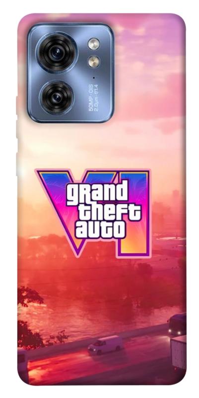 Чехол itsPrint GTA VI Vice City для Motorola Edge 40, игры, купить оптом с доставкой