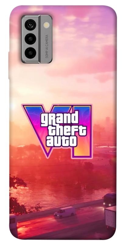 Чохол itsPrint GTA VI Vice City для Nokia G22, ігри, купити оптом з доставкою