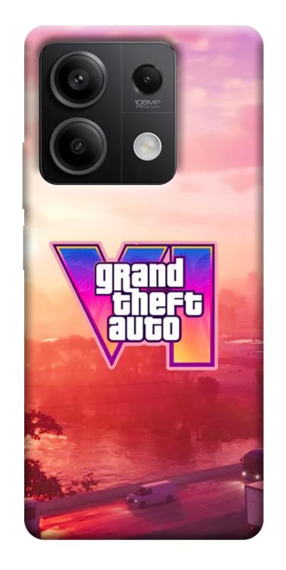 Чохол itsPrint GTA VI Vice City для Xiaomi Redmi Note 13 5G, ігри, купити оптом з доставкою