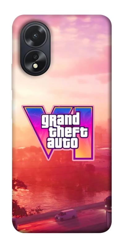 Чохол itsPrint GTA VI Vice City для Oppo A38, ігри, купити оптом з доставкою