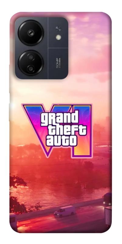 Чохол itsPrint GTA VI Vice City для Xiaomi Redmi 13C, ігри, купити оптом з доставкою