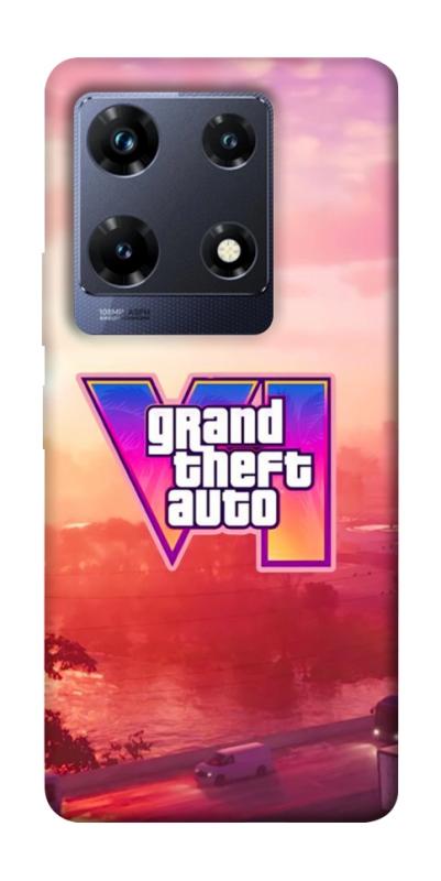 Чохол itsPrint GTA VI Vice City для Infinix Note 30 Pro, ігри, купити оптом з доставкою