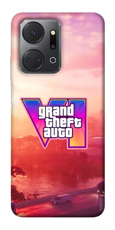 Чохол itsPrint GTA VI Vice City для Huawei Honor X7a, ігри, купити оптом з доставкою