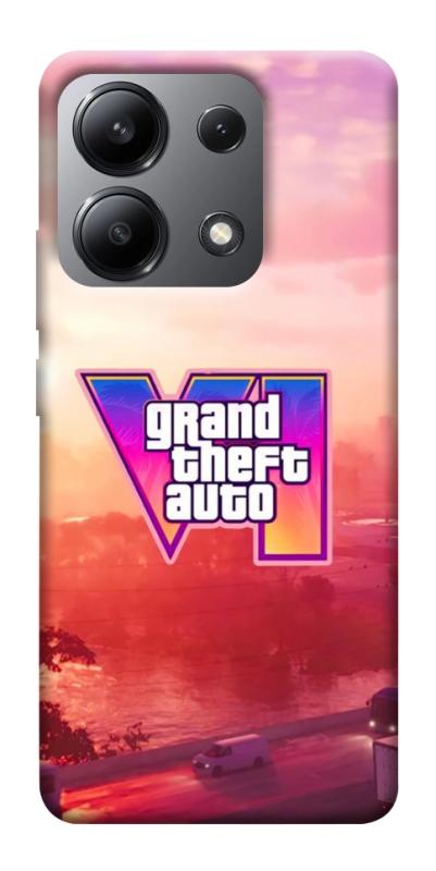 Чохол itsPrint GTA VI Vice City для Xiaomi Redmi Note 13 4G, ігри, купити оптом з доставкою