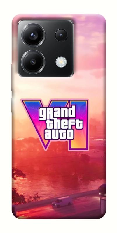 Чохол itsPrint GTA VI Vice City для Xiaomi Poco X6, ігри, купити оптом з доставкою