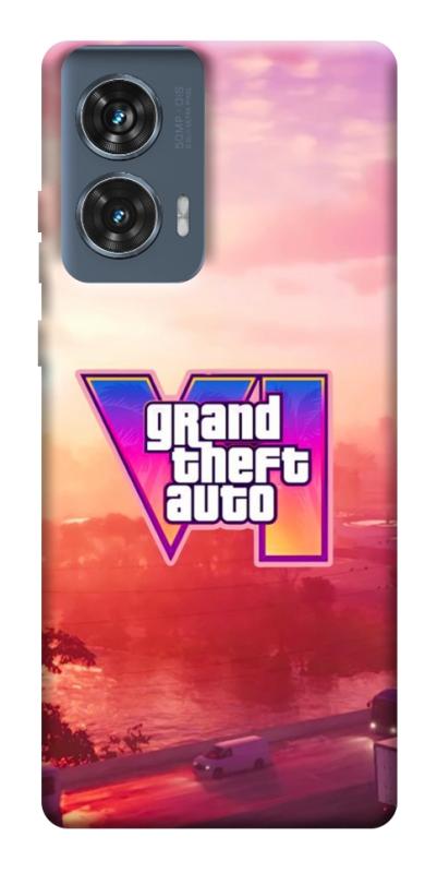 Чехол itsPrint GTA VI Vice City для Motorola Edge 50 Fusion, игры, купить оптом с доставкой