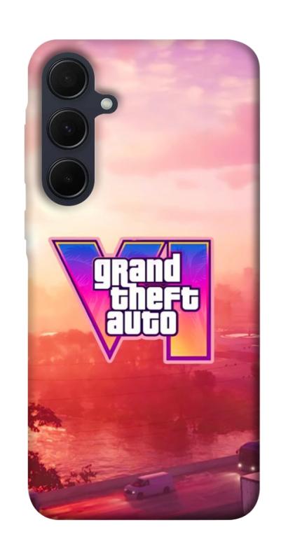 Чохол itsPrint GTA VI Vice City для Samsung Galaxy A55, ігри, купити оптом з доставкою