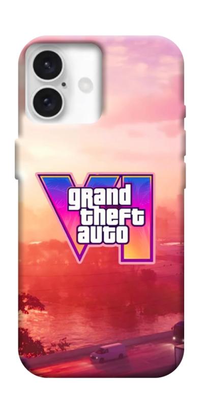 Чохол itsPrint GTA VI Vice City для Apple iPhone 16 (6.1"), ігри, купити оптом з доставкою