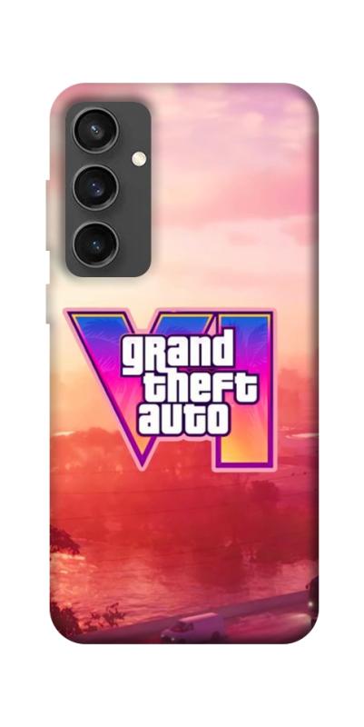 Чохол itsPrint GTA VI Vice City для Samsung Galaxy S24 FE, ігри, купити оптом з доставкою