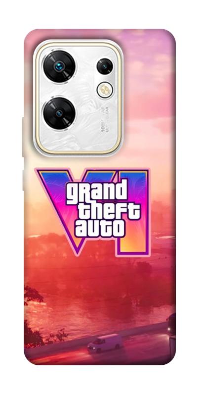 Чохол itsPrint GTA VI Vice City для Infinix Zero 30 4G, ігри, купити оптом з доставкою