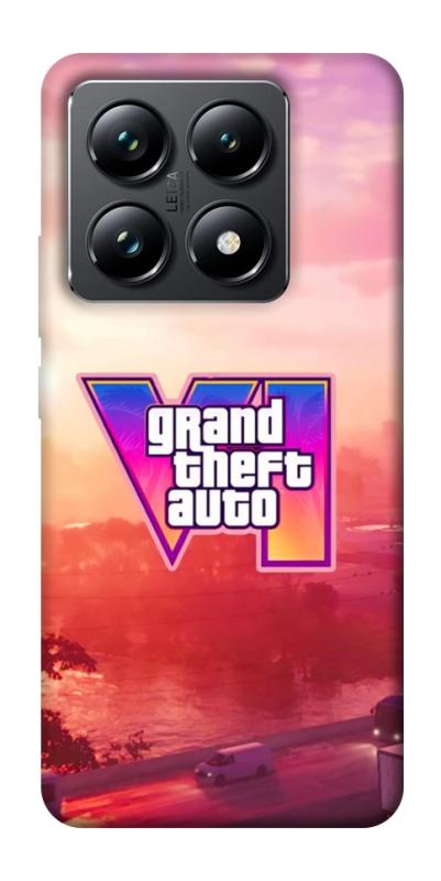 Чехол itsPrint GTA VI Vice City для Xiaomi 14T Pro, игры, купить оптом с доставкой