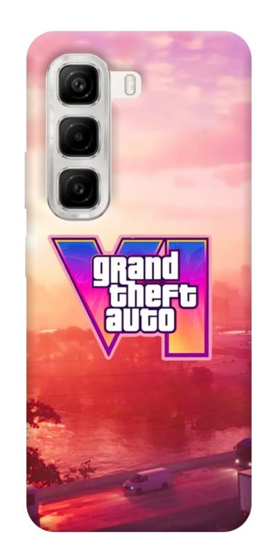 Чехол itsPrint GTA VI Vice City для Infinix Hot 50 4G, игры, купить оптом с доставкой