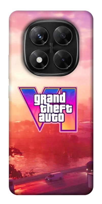 Чехол itsPrint GTA VI Vice City для Xiaomi Redmi Note 14 Pro 5G, игры, купить оптом с доставкой