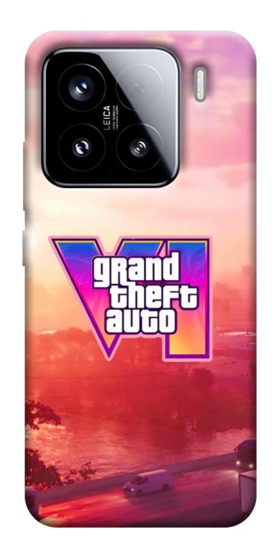Чохол itsPrint GTA VI Vice City для Xiaomi 15, ігри, купити оптом з доставкою