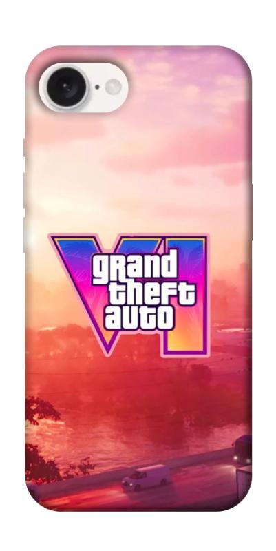 Чохол itsPrint GTA VI Vice City для Apple iPhone 16e (6.1"), ігри, купити оптом з доставкою
