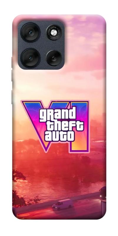 Чехол itsPrint GTA VI Vice City для Motorola Moto G56 5G, игры, купить оптом с доставкой