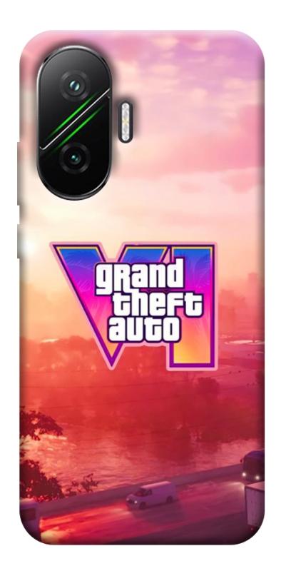 Чехол itsPrint GTA VI Vice City для Xiaomi Poco F7, игры, купить оптом с доставкой